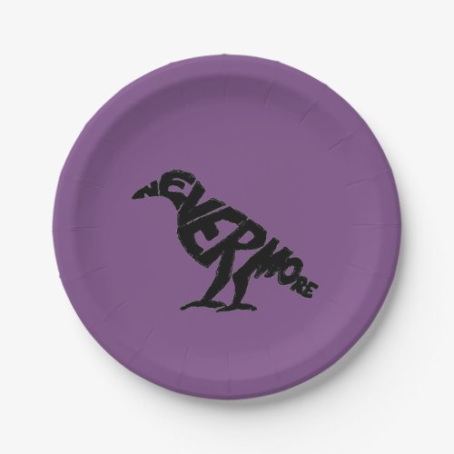 Nevermore Paper Plates