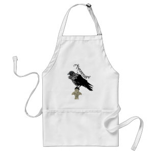Nevermore Raven Adult Apron