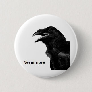 Nevermore Raven Button