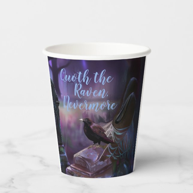 Nevermore, Raven Cemetery, Zombie Paper Cups (Back)