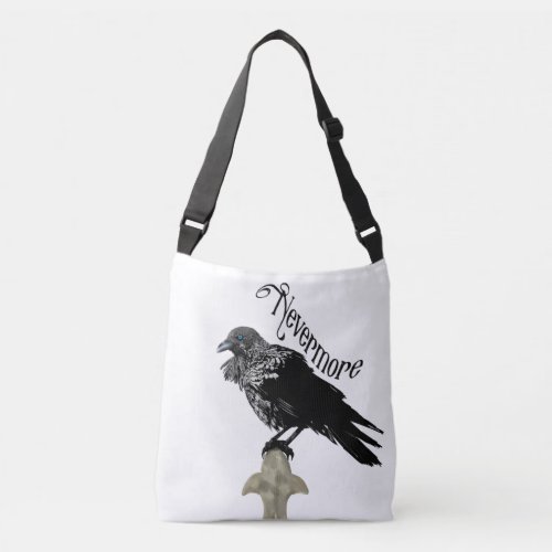Nevermore Raven Crossbody Bag