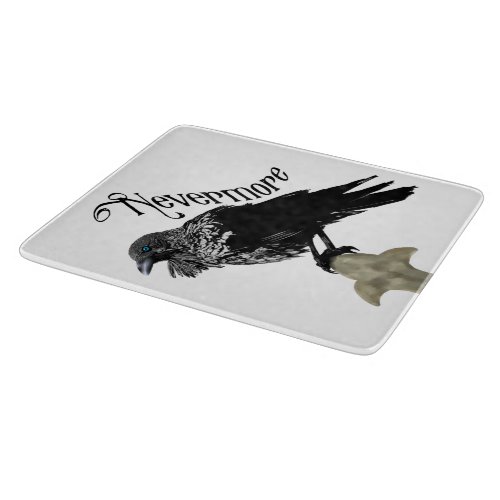 Nevermore Raven Cutting Board