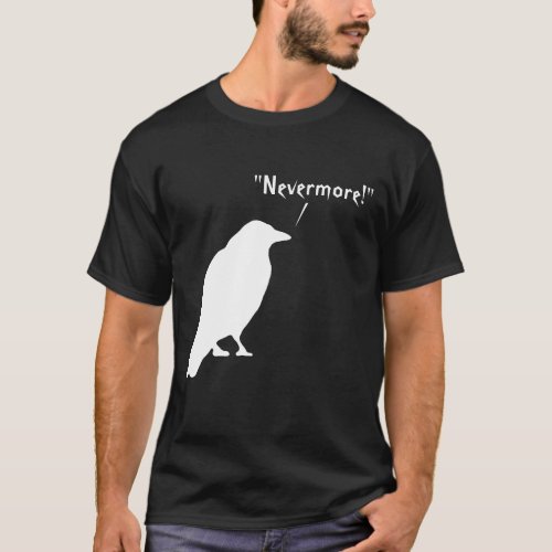 Nevermore Raven _ Edgar Allen Poe Shirt