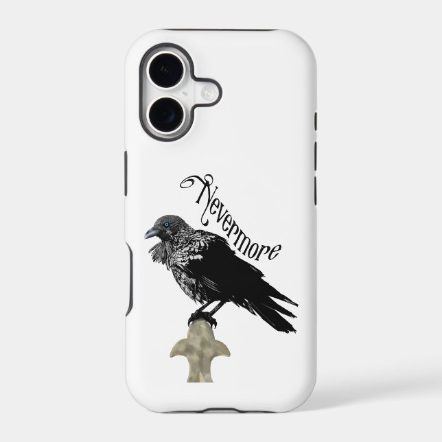 Nevermore Raven Iphone Case (Back)