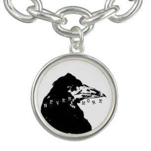 Nevermore Raven of Edgar Allan Poe Bracelet