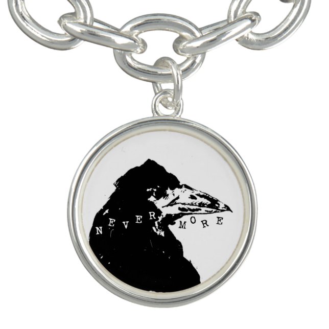 Nevermore Raven of Edgar Allan Poe Bracelet (Design)