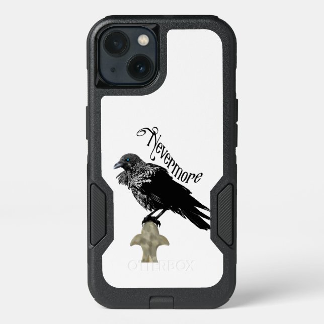 Nevermore Raven Otterbox iPhone Case (Back)