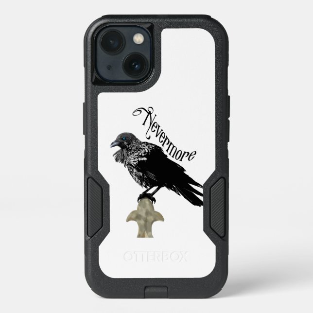 Nevermore Raven Otterbox iPhone Case (Back)