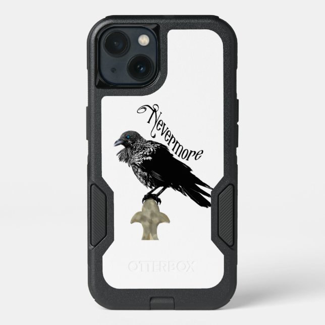 Nevermore Raven Otterbox iPhone Case (Back)