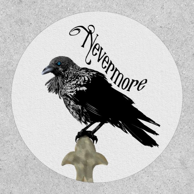 Nevermore Raven Patch (Front)