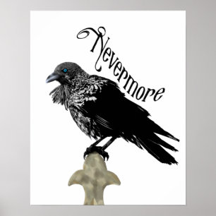 Nevermore Raven Poster