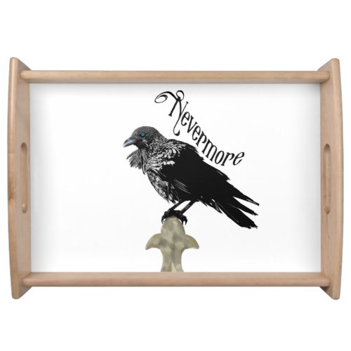 Nevermore Raven Serving Tray