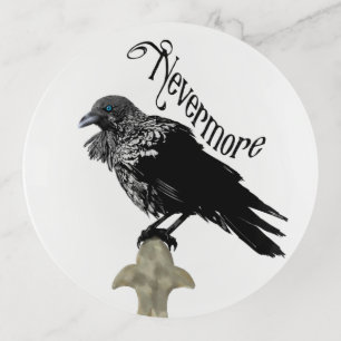 Nevermore Raven Trinket Tray