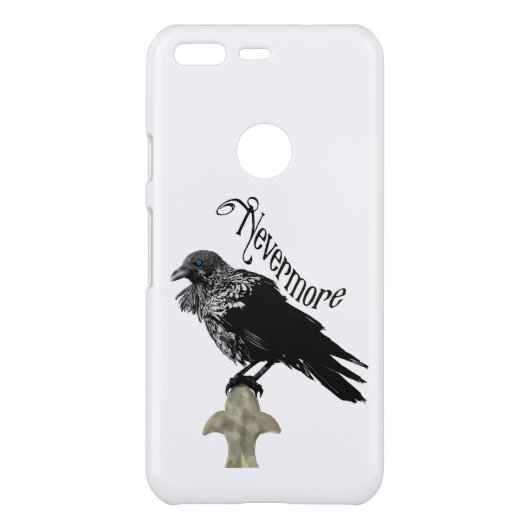 Nevermore Raven Uncommon Google Pixel Case (Back)