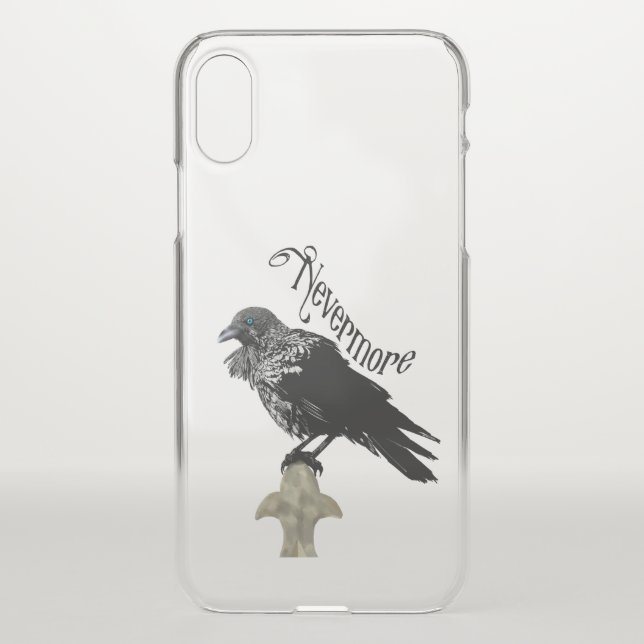 Nevermore Raven Uncommon iPhone Case (Back)
