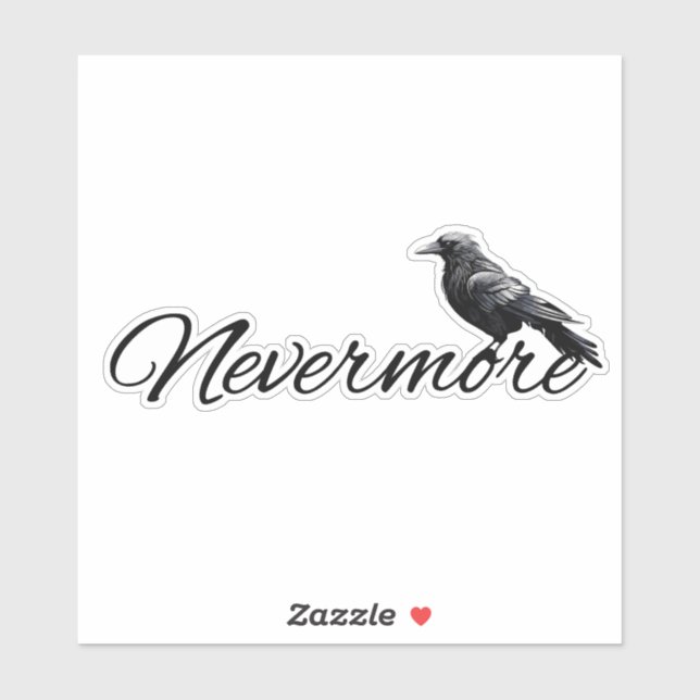 Nevermore Sticker (Sheet)