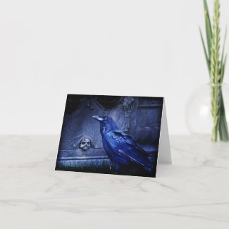 Nevermore Thank You Card