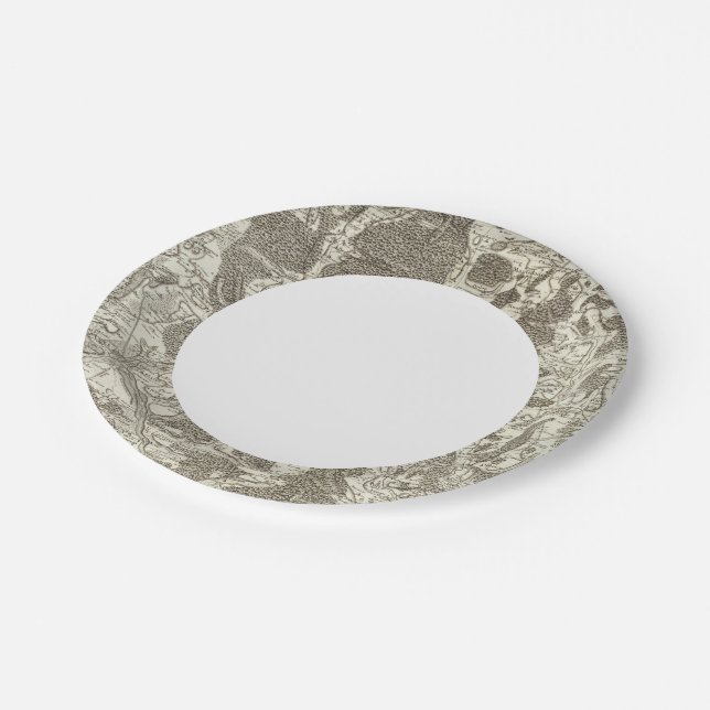 Nevers Paper Plates (Angled)