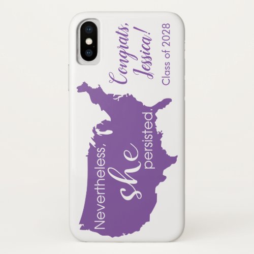 Nevertheless She Persisted Case_Mate iPhone Case