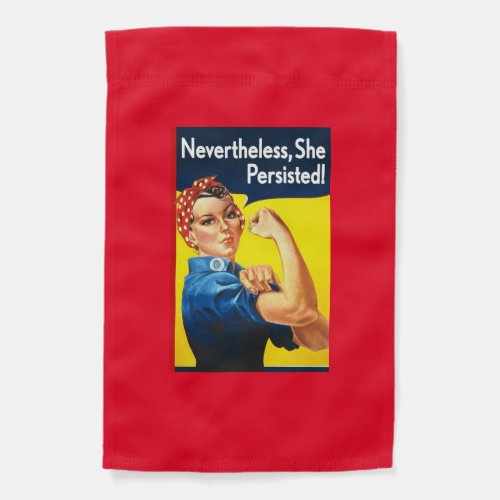 Nevertheless She Persisted Flag