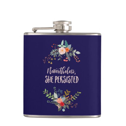 Nevertheless She Persisted Flask