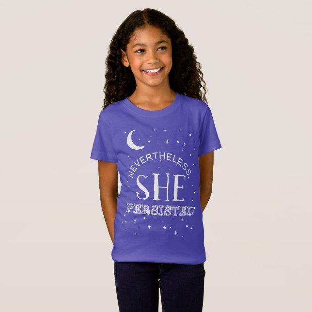 Nevertheless, She Persisted Girls Tee - Elizabeth (Front Full)
