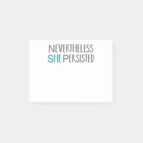 Nevertheless She Persisted Post_Its Post_it Notes