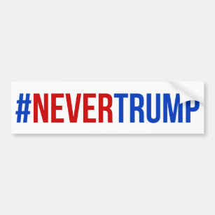 #nevertrump bumper sticker