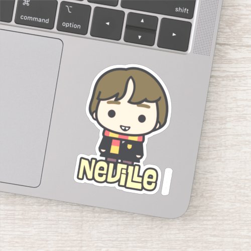 Neville Longbottom Cartoon Character Art Sticker