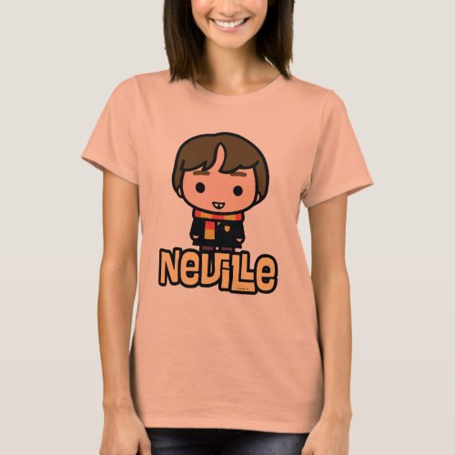 Neville Longbottom Cartoon Character Art T_Shirt