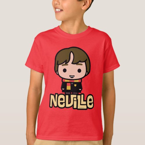Neville Longbottom Cartoon Character Art T_Shirt