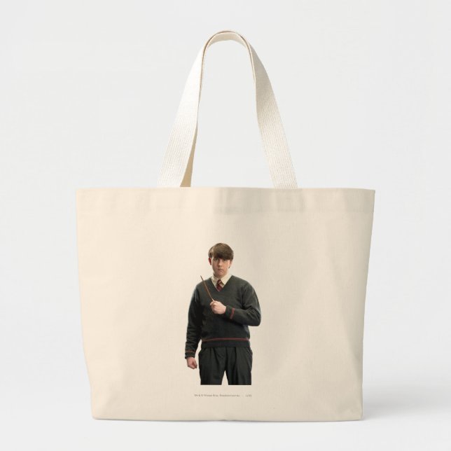 Neville Longbottom Crossed Arms Large Tote Bag (Front)