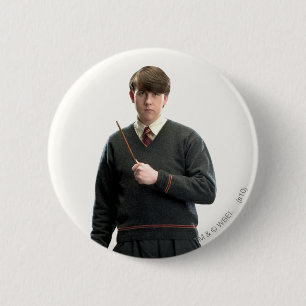 Neville Longbottom Crossed Arms Pinback Button