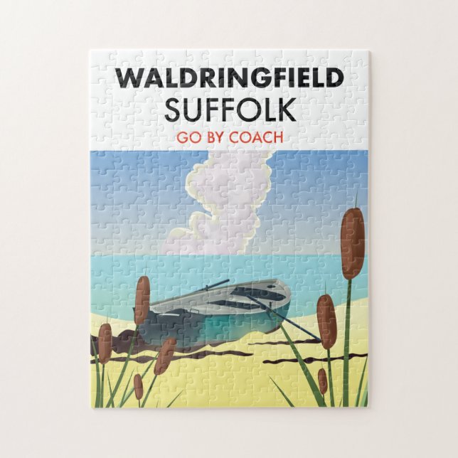 Nevis Holiday poster. Jigsaw Puzzle (Vertical)