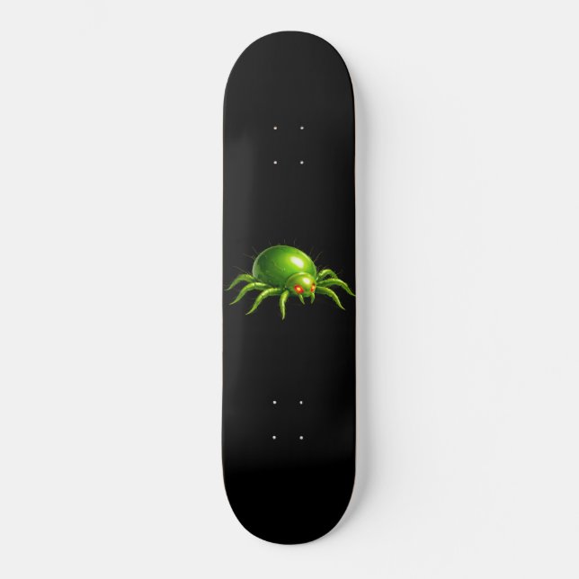 Nevoy Ryder Green Mite Skateboard (Front)