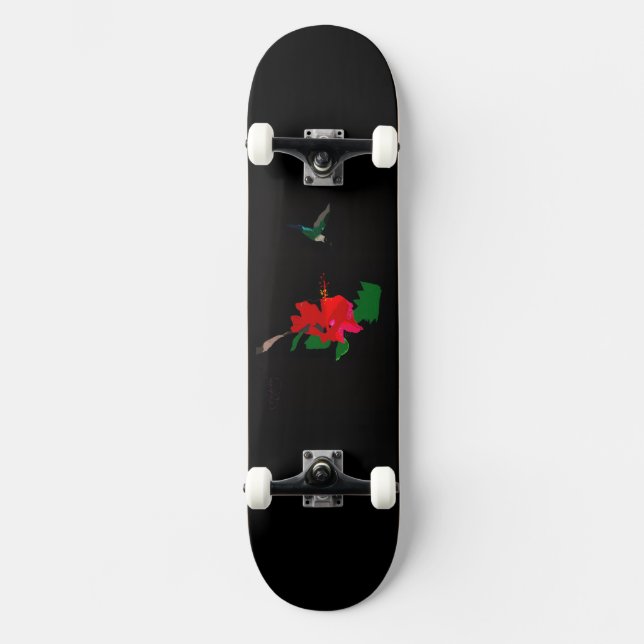 Nevoy Ryder Hibiscus Flower & Hummingbird Board (Front)