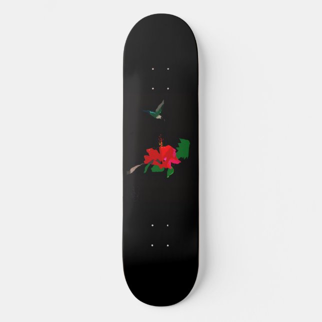 Nevoy Ryder Hibiscus Flower & Hummingbird Board (Front)