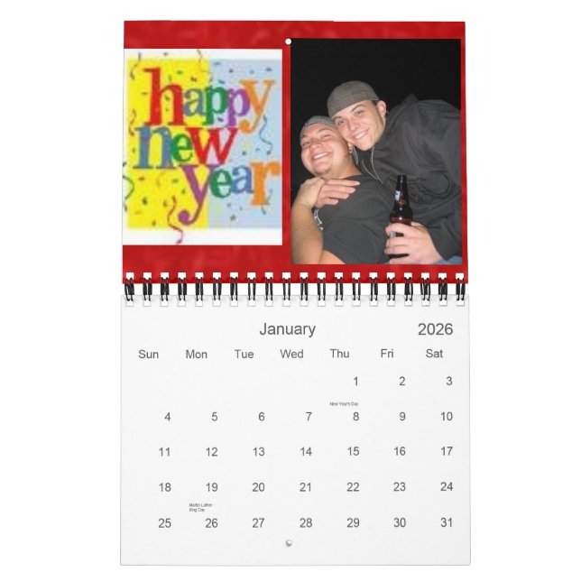 New 2007 calendar (Jan 2026)