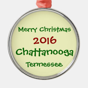NEW 2016 Chattanooga Tennessee CHRISTMAS ORNAMENT