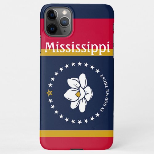 New 2020 Mississippi Flag iPhone 11Pro Max Case