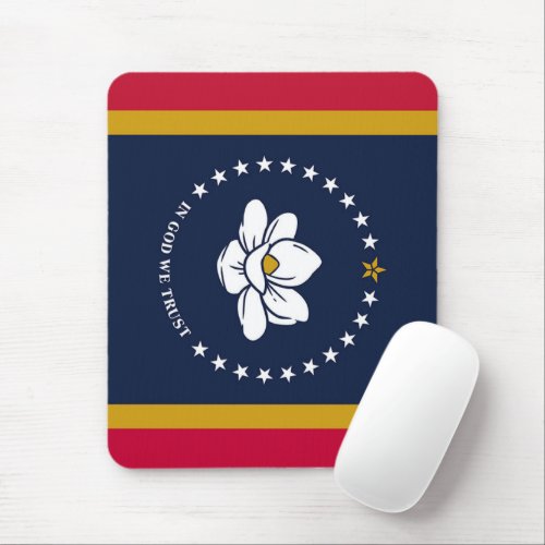 New 2020 Mississippi Flag Mouse Pad