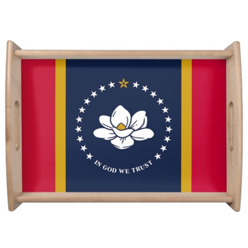 New 2020 Mississippi Flag Serving Tray