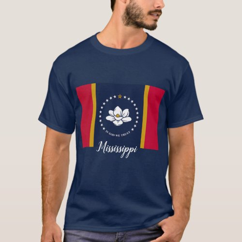 New 2020 Mississippi Flag T_Shirt