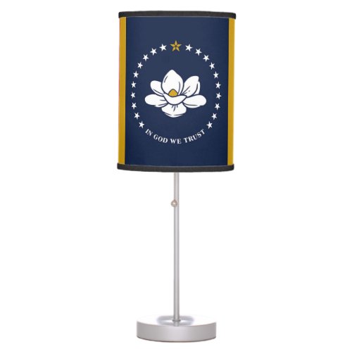 New 2020 Mississippi Flag Table Lamp