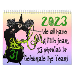 New! 2023 Calendar for a year of Halloween Fun