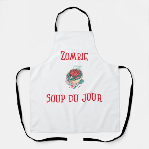 New 2024 Halloween Zombie Apron Design for friends