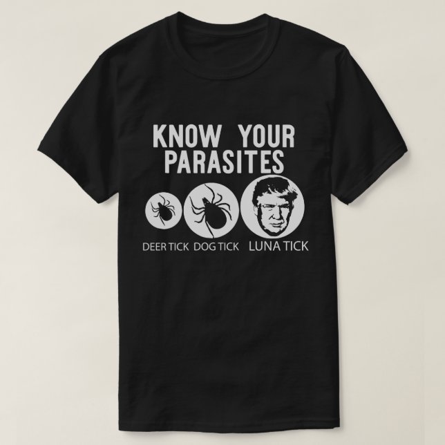 NEW 2026 Trump Meme Shirt | Know Your Parasites An (Design Front)