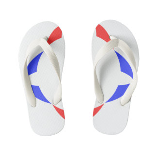 New a graphic design  kid's flip flops
