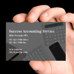New Accountant Service Business Cards<br><div class="desc">Fresh new Accountant business card template recently created for a CPA or corporate Accounting firm with a unique background theme you can customize online.</div>