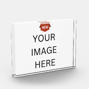 NEW! Acrylic Award - Horizontal Block - 5"x 7"x1"